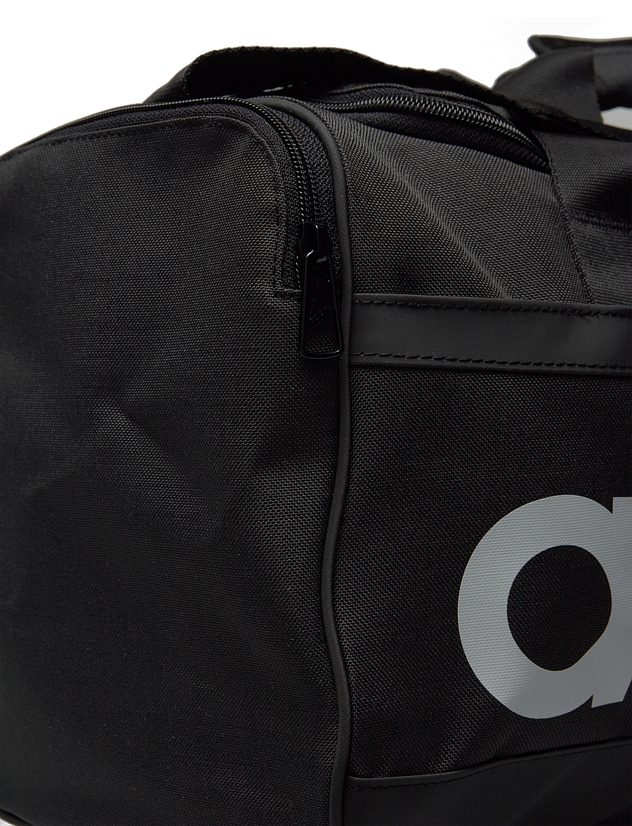 adidas Performance - LINEAR DUFFEL S - black/white - 3