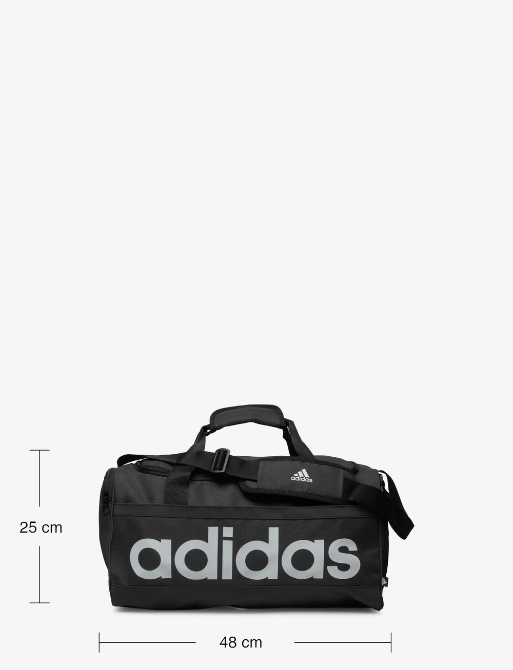adidas Performance - LINEAR DUFFEL S - träningsväskor - black/white - 5