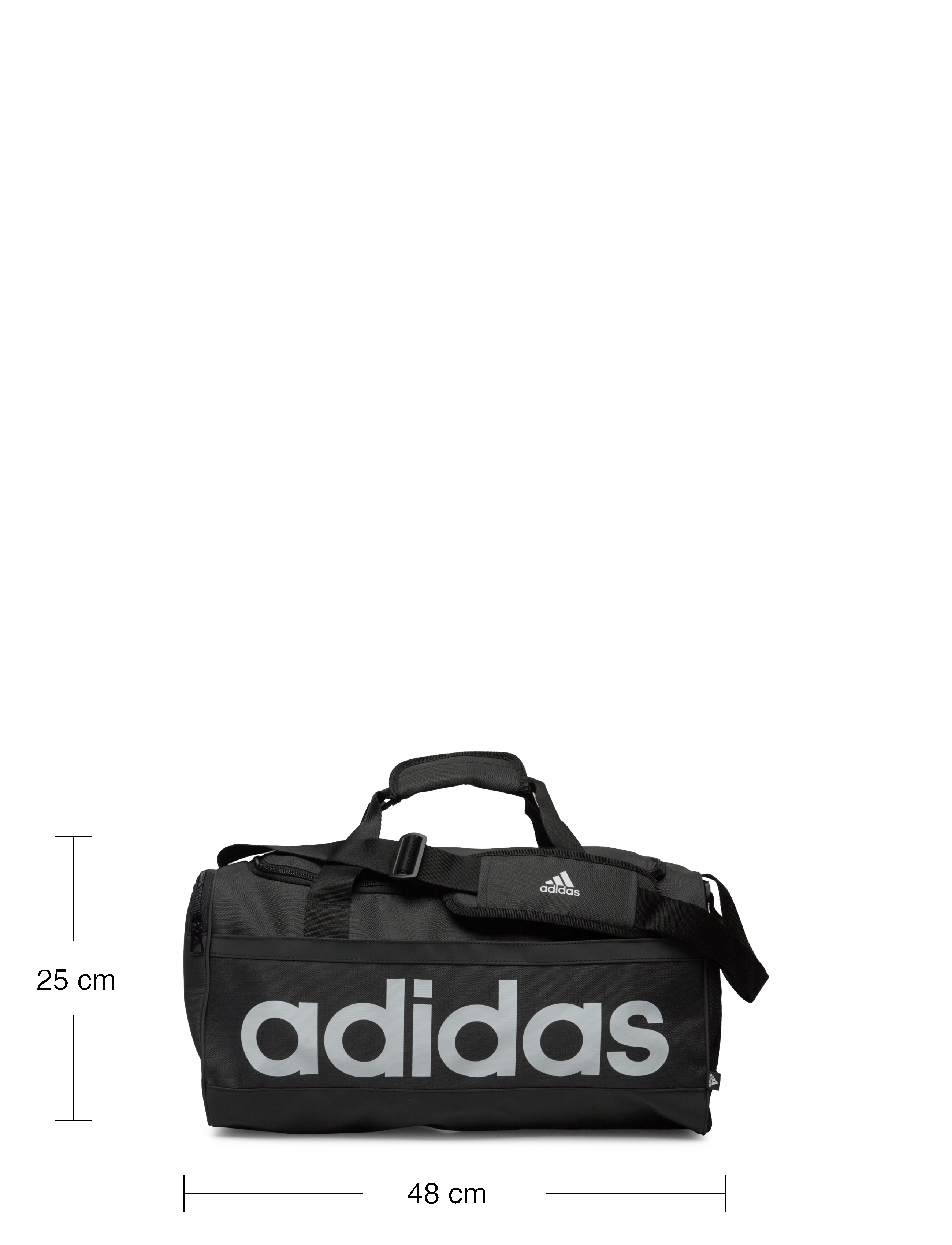 adidas Performance - LINEAR DUFFEL S - black/white - 5