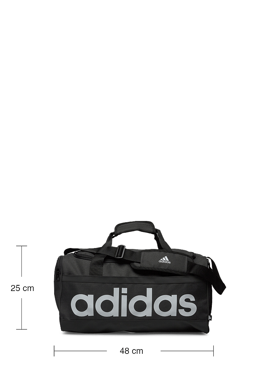adidas Performance - LINEAR DUFFEL S - black/white - 5
