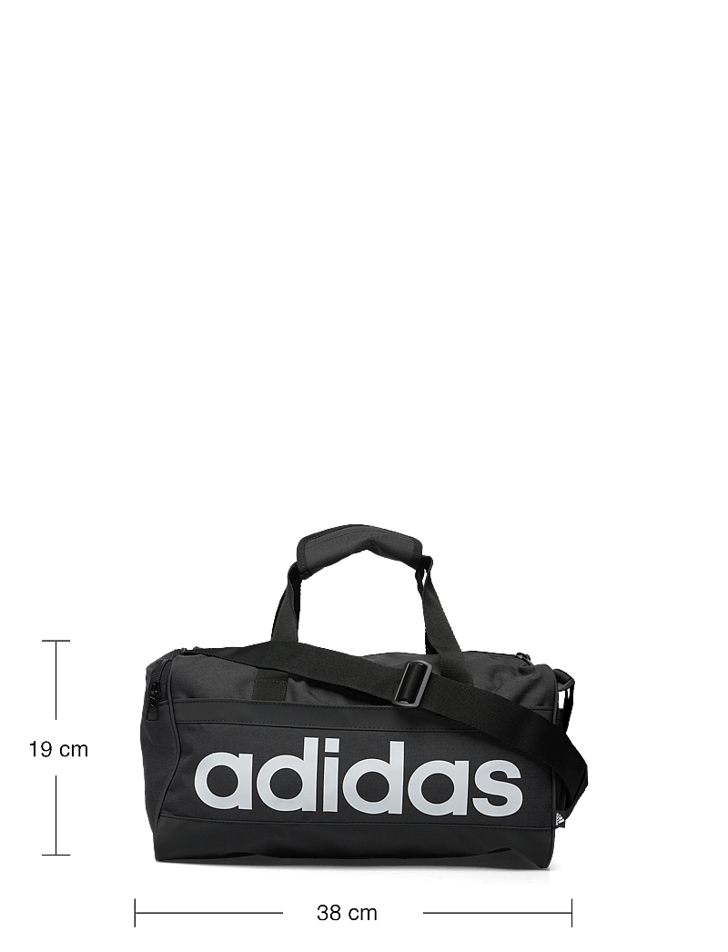 adidas Performance - LINEAR DUF XS - träningsväskor - black/white - 5