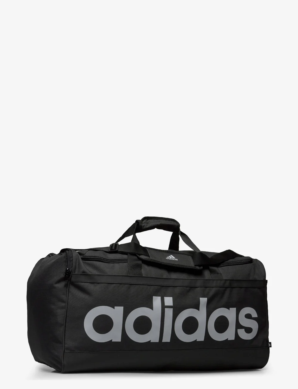Adidas black duffel hot sale bag