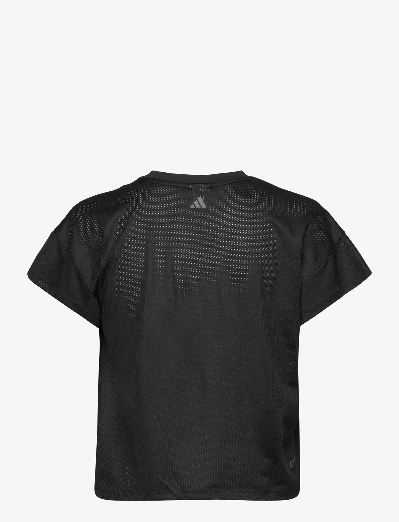 adidas Performance - HIIT AEROREADY Quickburn Training T-Shirt - t-shirts - black/white - 1