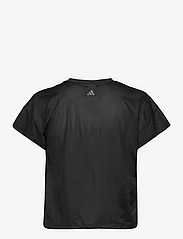 adidas Performance - HIIT AEROREADY Quickburn Training T-Shirt - t-shirts - black/white - 1