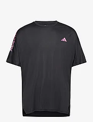 adidas Performance - ADIZERO TEE M - short-sleeved t-shirts - black - 0