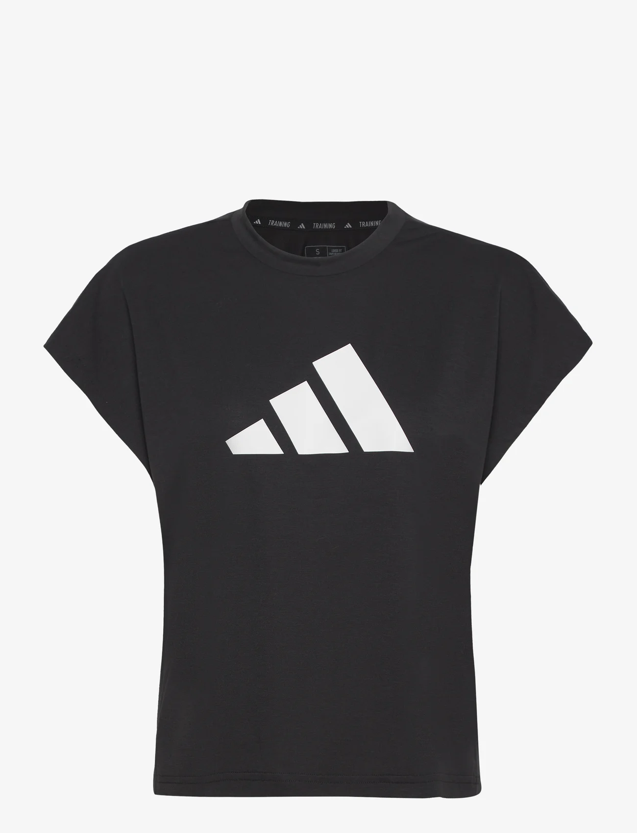 adidas Performance - Train Icons Training Regular Fit Logo T-Shirt - ar īsām piedurknēm - black/white - 0