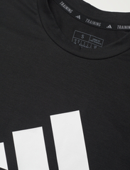 adidas Performance - Train Icons Training Regular Fit Logo T-Shirt - short-sleeved - black/white - 2