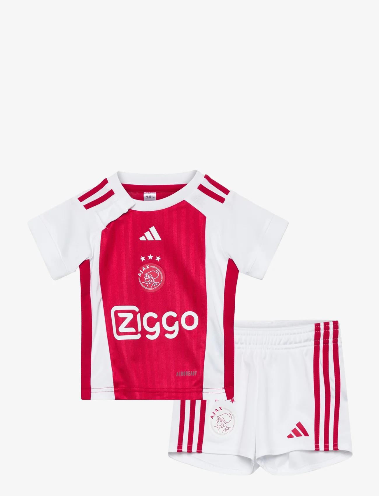 adidas Performance - AJAX H BABY - sets with short-sleeved t-shirt - white/bolred - 0