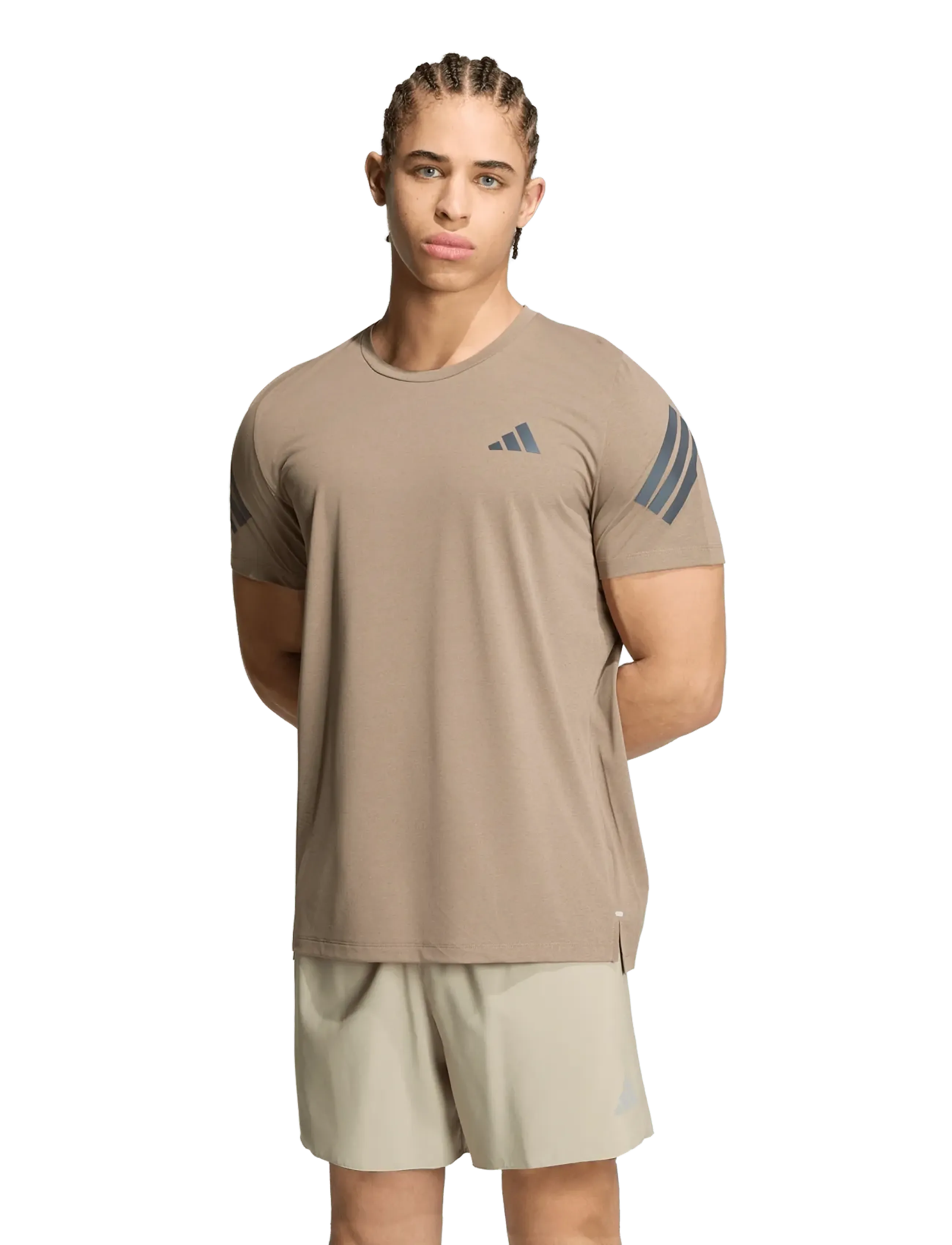 adidas Performance - ADI365/// T M - t-shirts - khasix/black - 2