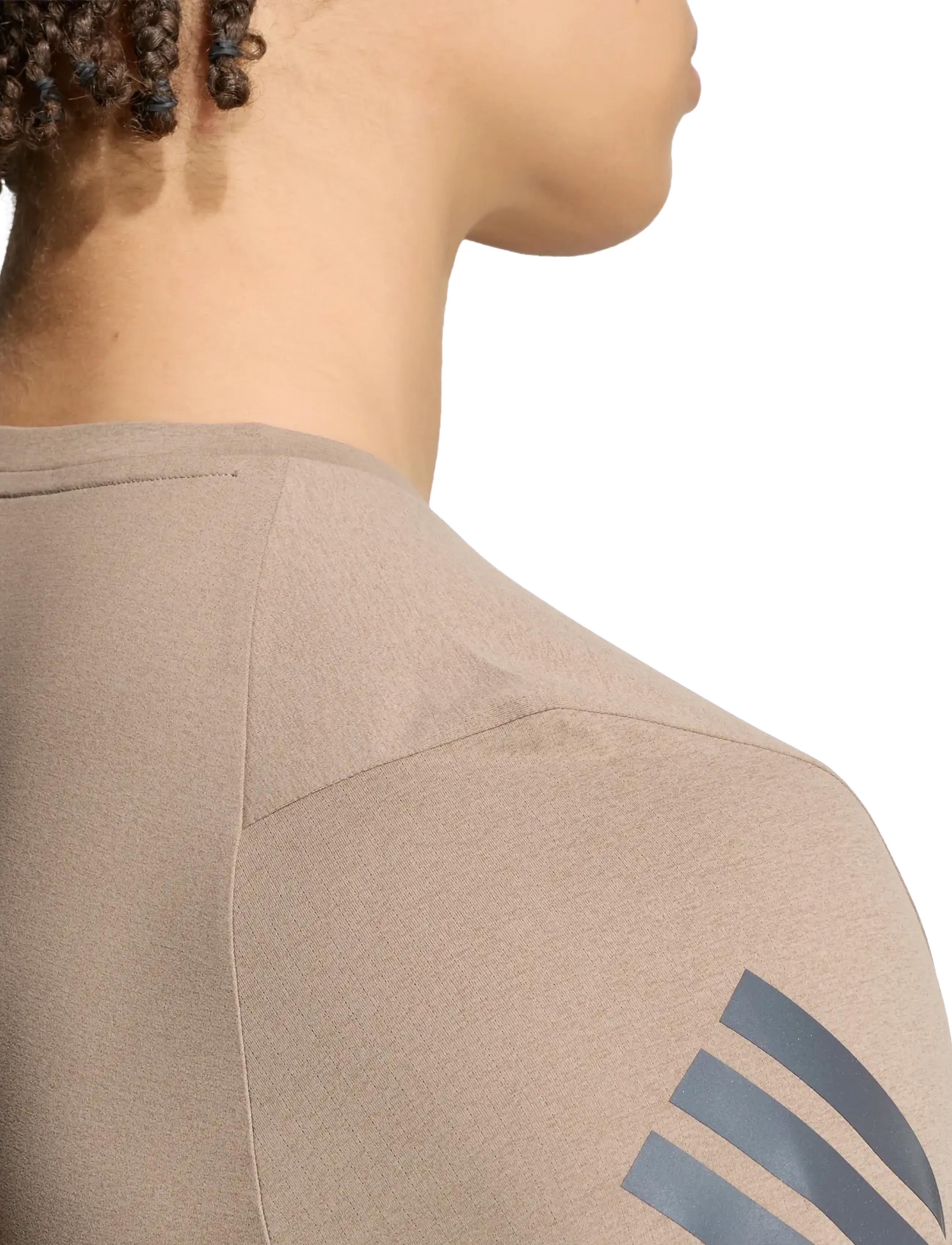 adidas Performance - ADI365/// T M - t-shirts - khasix/black - 5