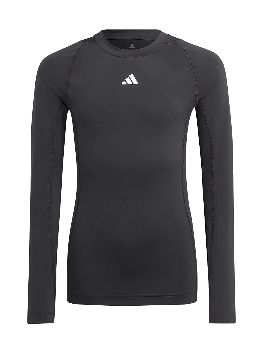 adidas Performance - TF LS TEE Y - sportoberteile - black - 0