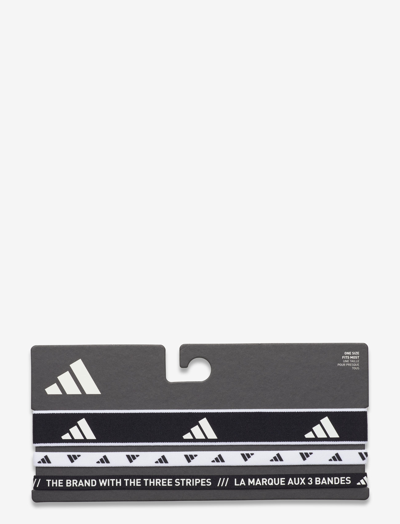 adidas Performance - 3PP HEADBAN NEW - peapaelad - black/white - 0