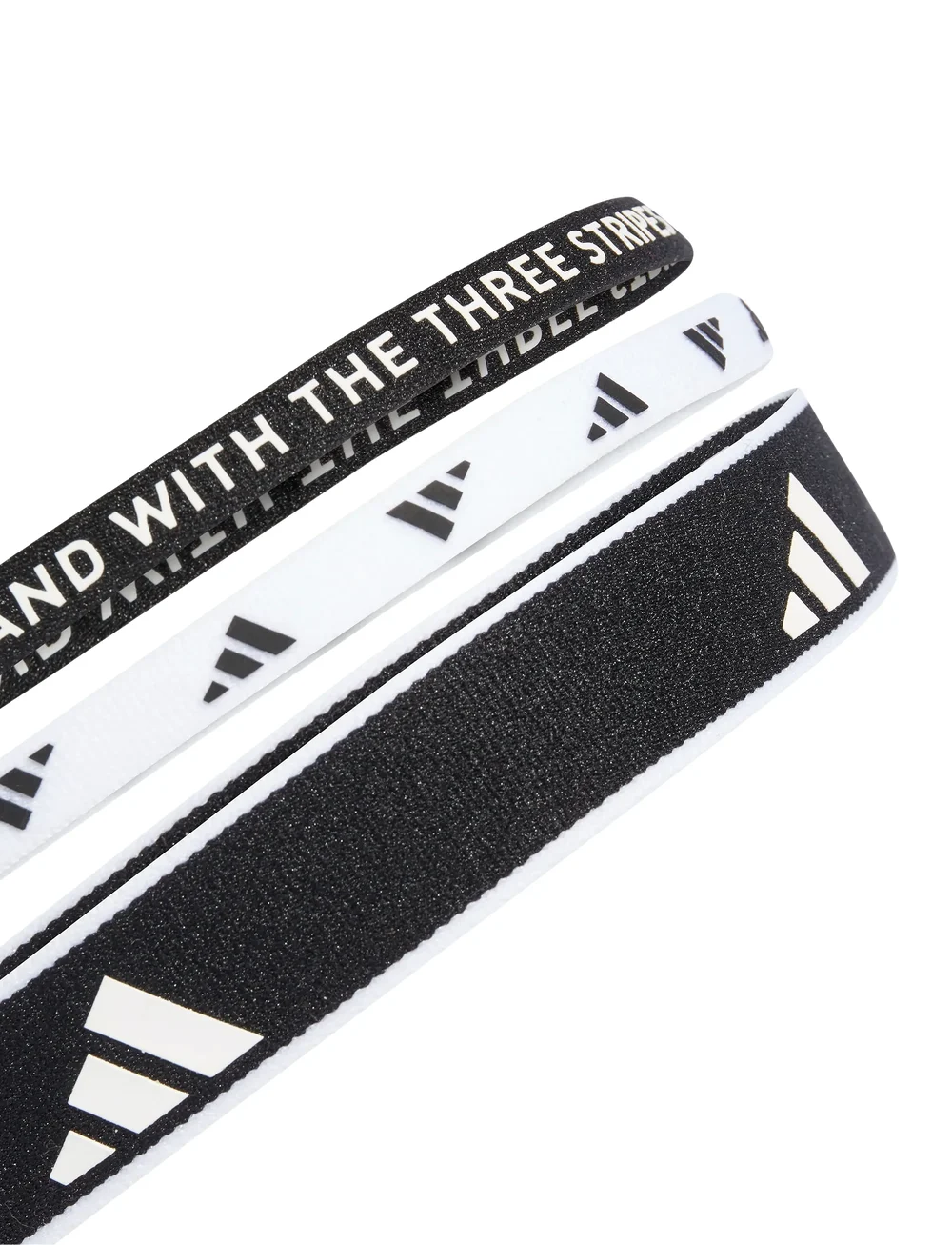 adidas Performance - 3PP HEADBAN NEW - matu lentes - black/white - 1