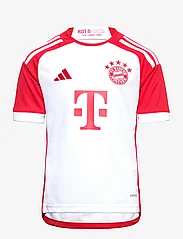 adidas Performance - FC Bayern 23/24 Home Jersey Kids - fodboldtrøjer - white/red - 0