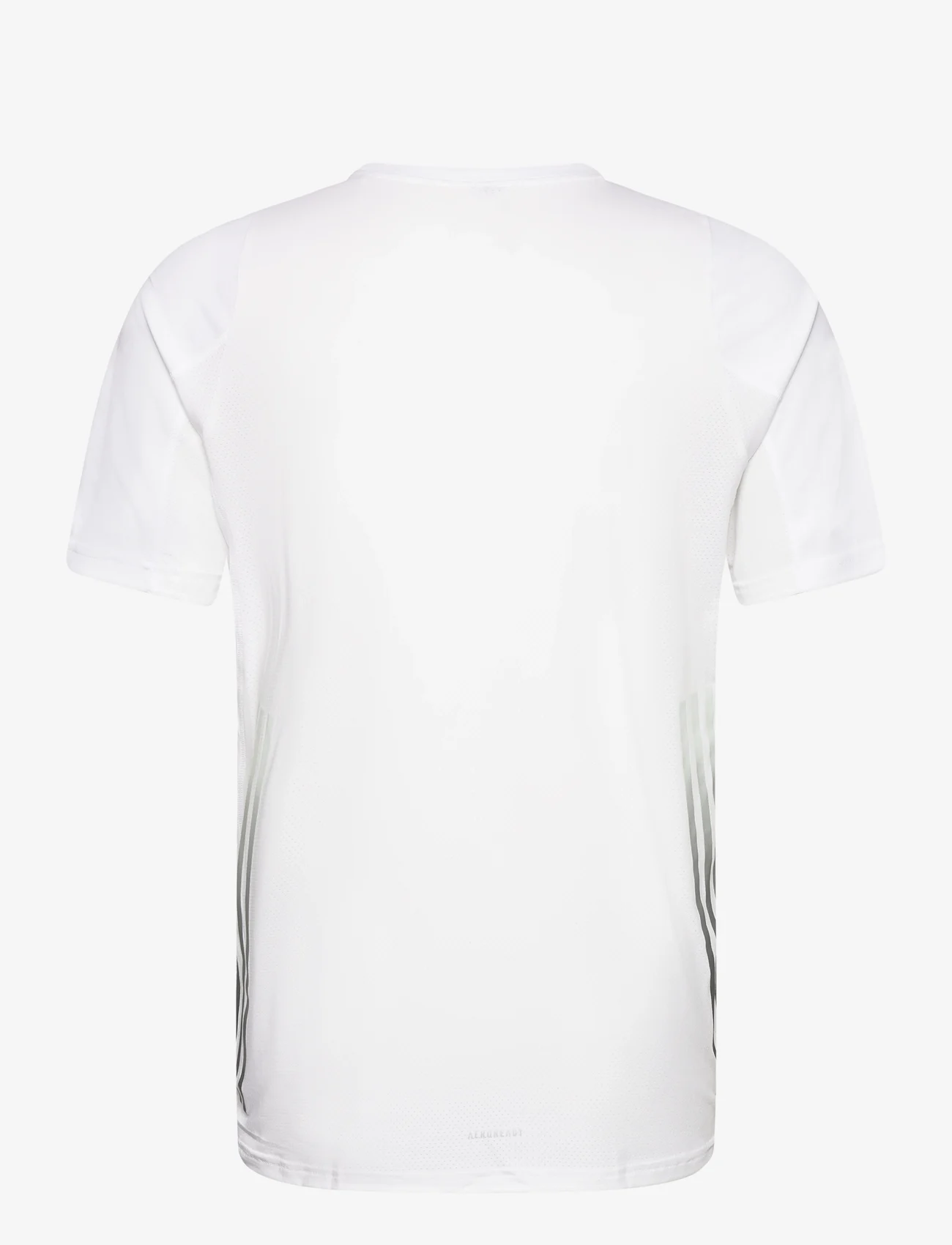 adidas Performance - RUN ICONS 3S T - short-sleeved t-shirts - white - 1