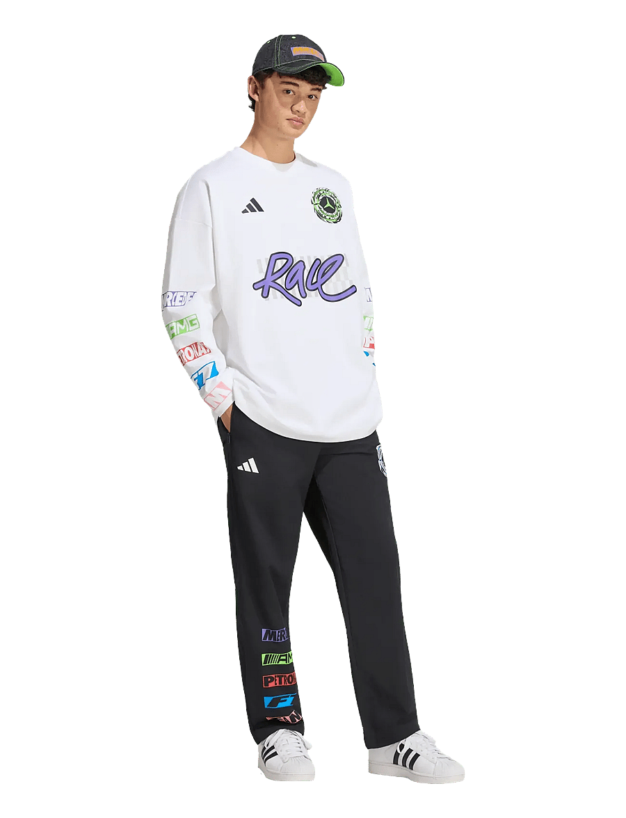 adidas Performance - MER LON LS TEE - longsleeved tops - white - 0