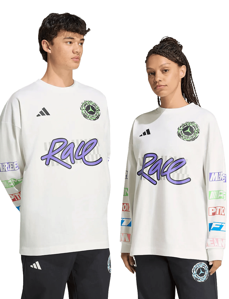adidas Performance - MER LON LS TEE - longsleeved tops - white - 3