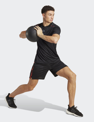 adidas Performance - Workout Base Logo T-Shirt - laveste priser - black/transp - 4