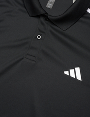 adidas Performance - Train Essentials Piqué 3-Stripes Training Polo Shirt - black/white - 2