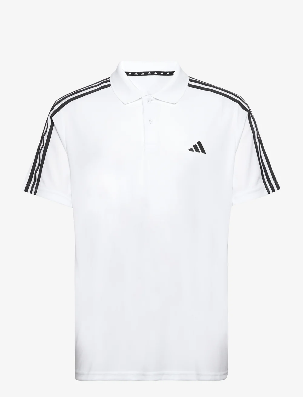 Adidas 3 stripe polo deals