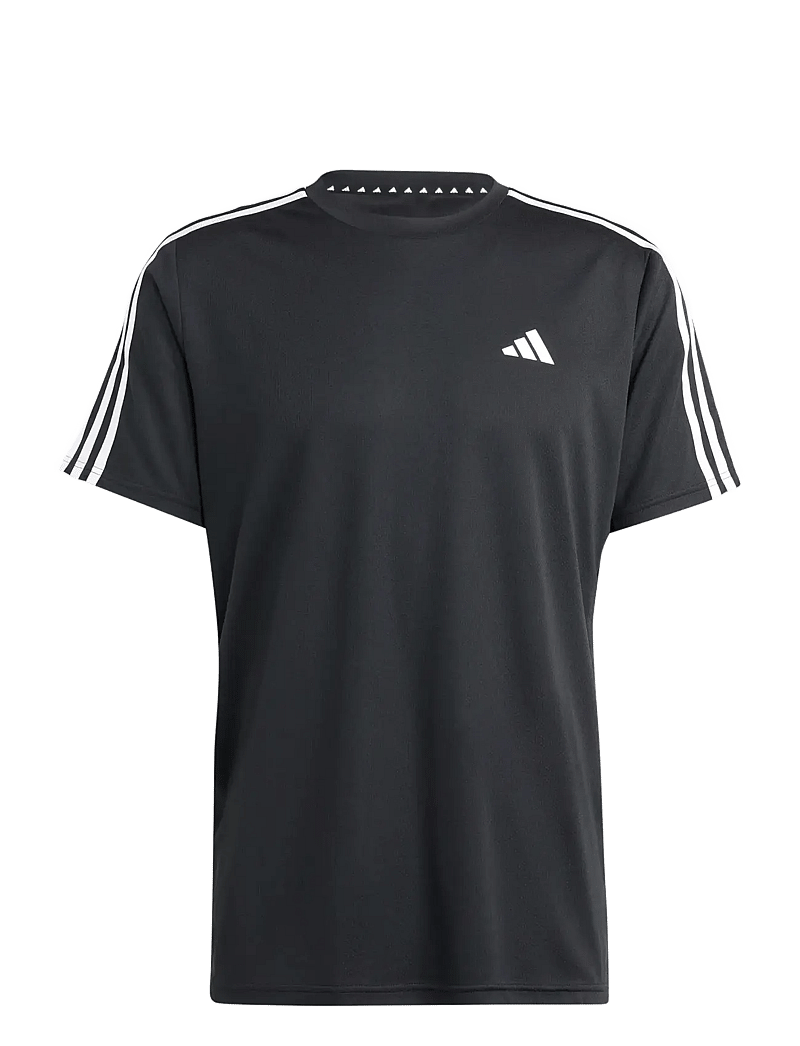 adidas Performance - TR-ES BASE 3S T - t-shirts - black/white - 0