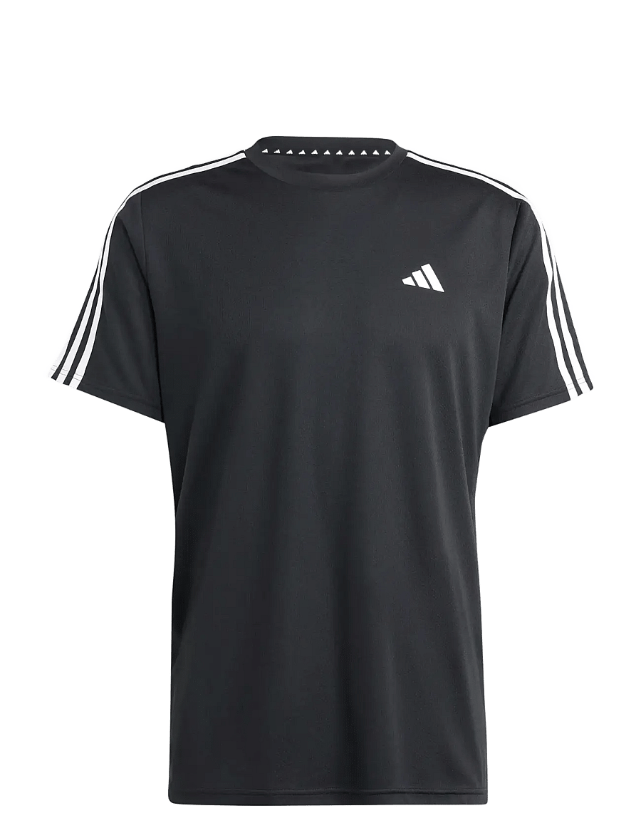 adidas Performance - TR-ES BASE 3S T - t-shirts - black/white - 0