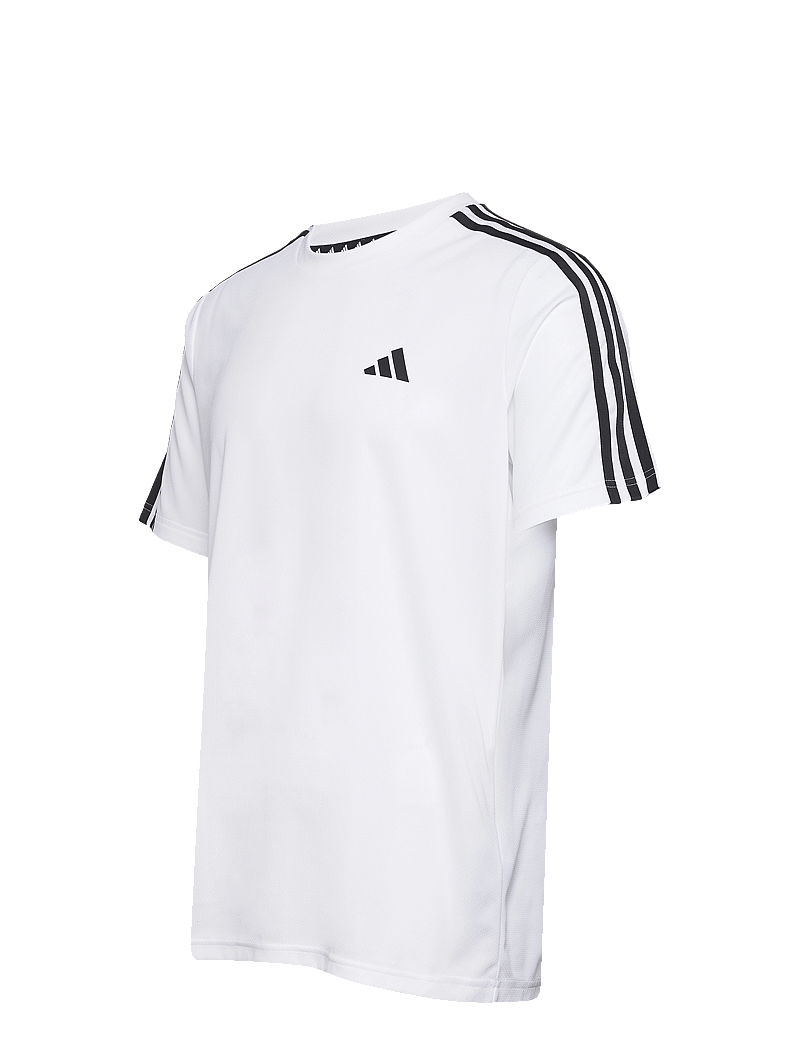 adidas Performance - TR-ES BASE 3S T - t-shirts - white/black - 2