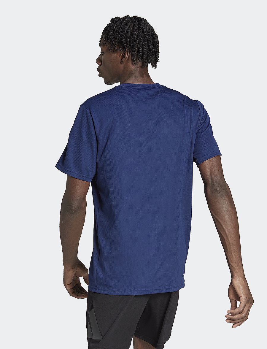 adidas Performance - TR-ES BASE 3S T - t-paidat - dkblue/white - 3