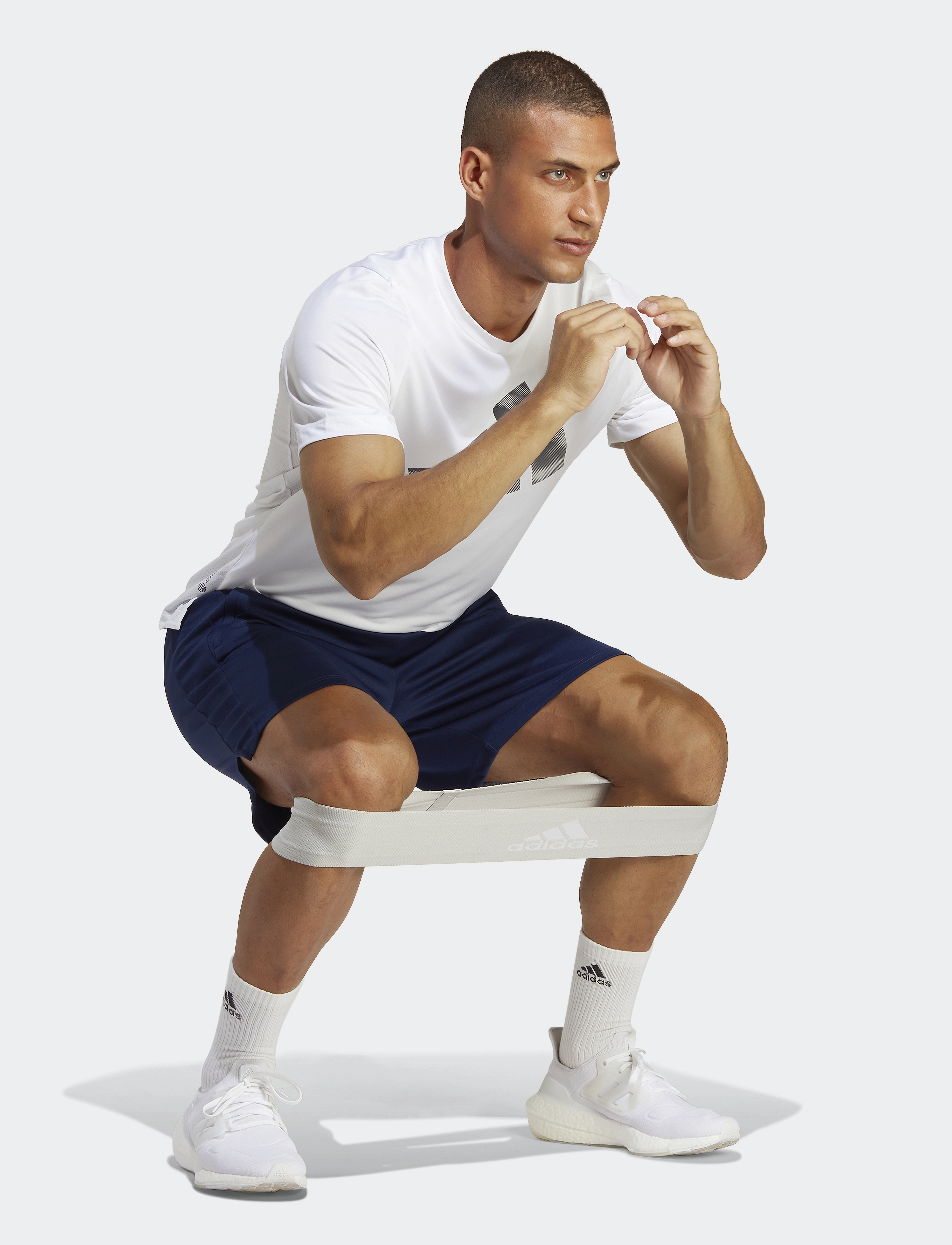 adidas Performance - TR-ES ALLSETSHO - training shorts - dkblue/white - 4