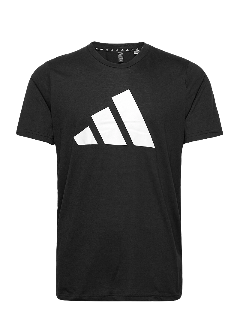 adidas Performance - TR-ES FR LOGO T - t-shirts - black/white - 1