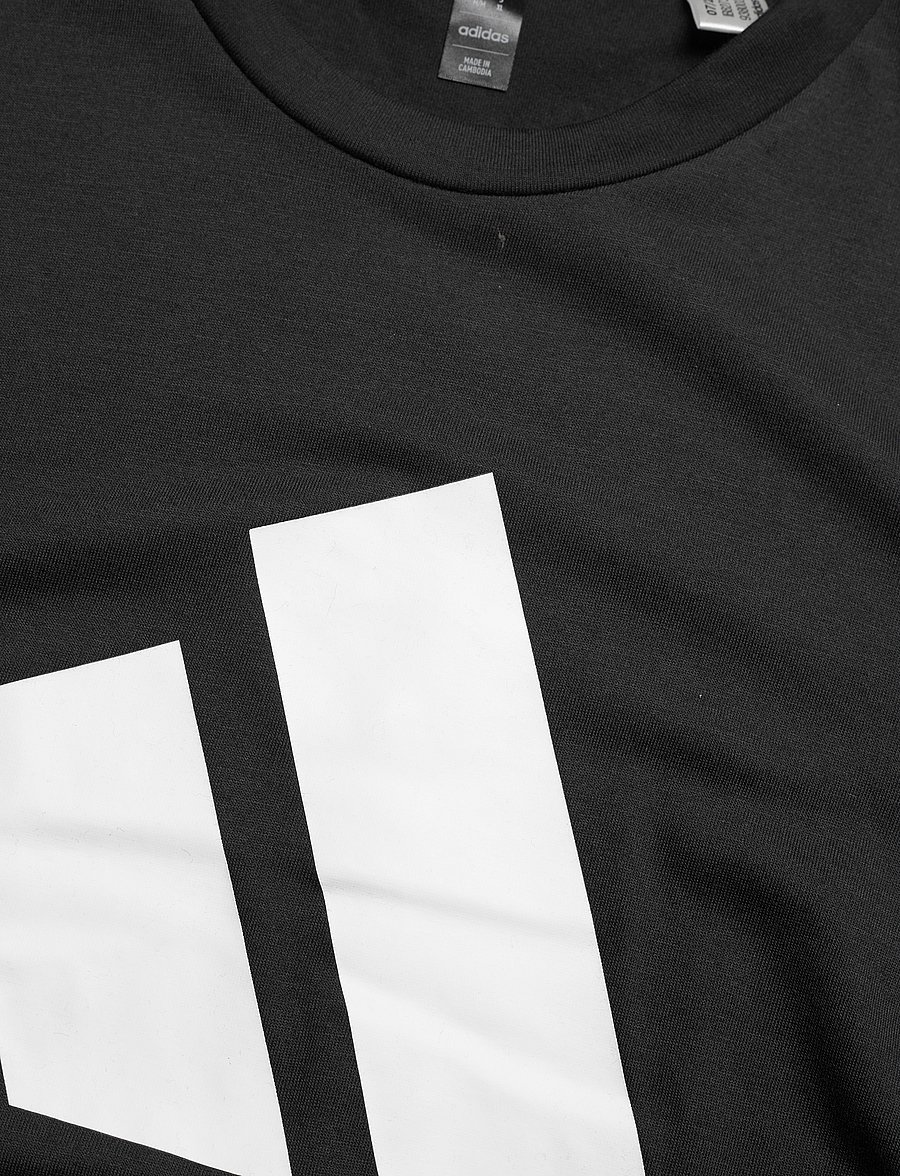 adidas Performance - TR-ES FR LOGO T - t-shirts - black/white - 4
