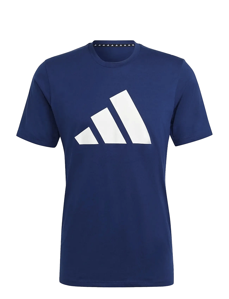 adidas Performance - TR-ES FR LOGO T - t-shirts - dkblue/white - 1