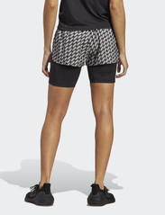 adidas Performance - adidas x Marimekko Run Icons 3 Bar Logo 2-in-1 Running Shorts - trainings-shorts - lbrown/black - 3