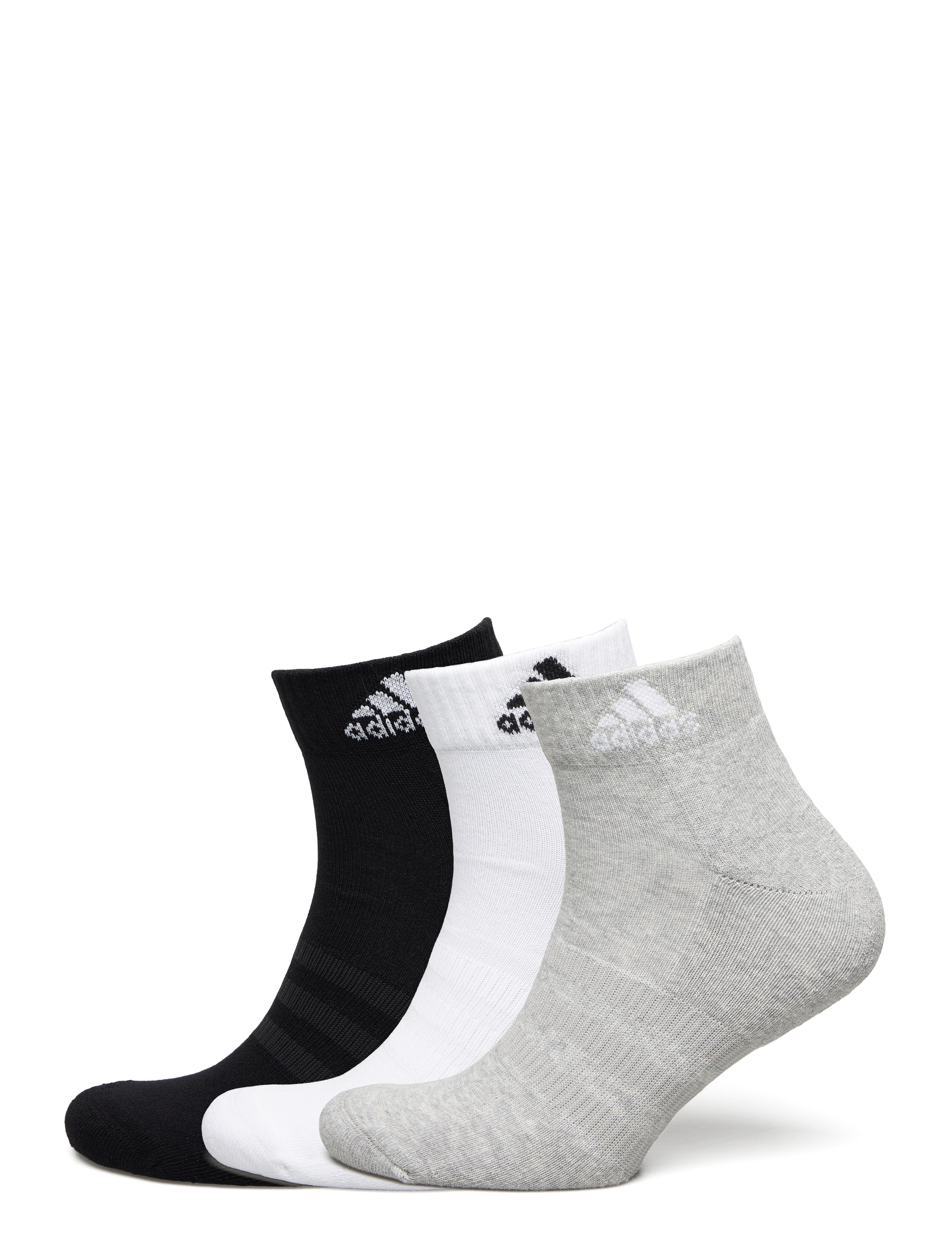adidas Performance C SPW ANK 3P - Strømper - MGREYH/WHITE/BLACK / white