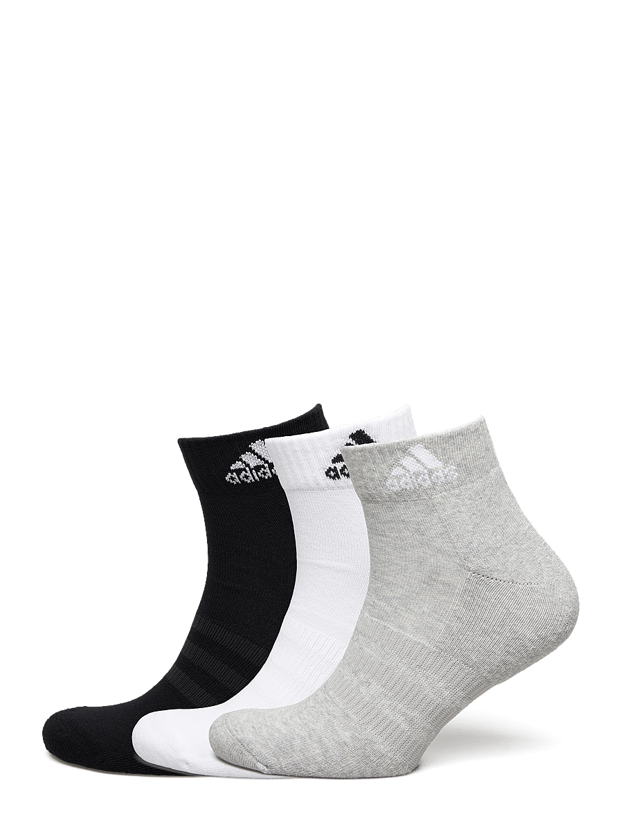 adidas Performance - C SPW ANK 3P - träningsstrumpor - mgreyh/white/black - 0