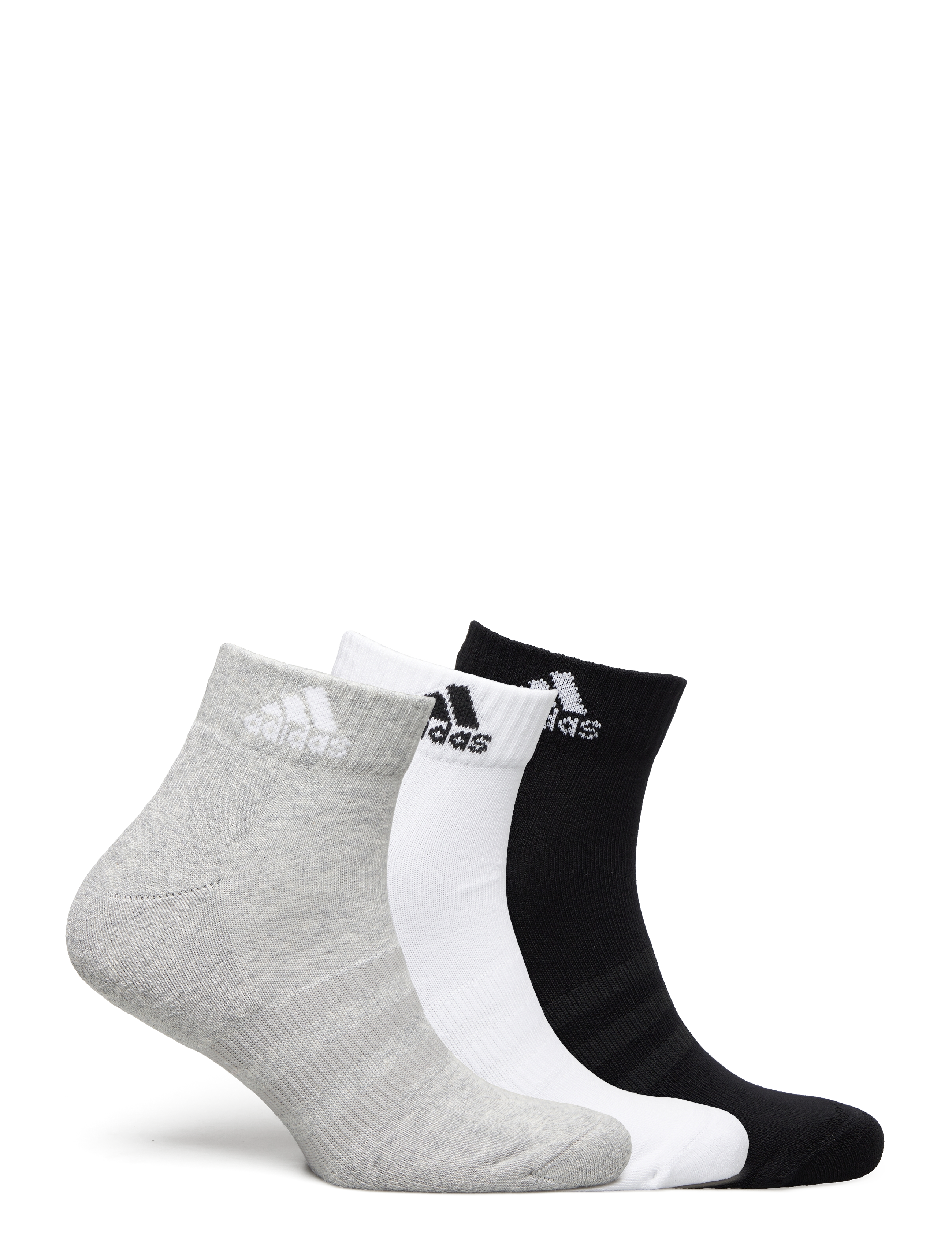 adidas Performance - C SPW ANK 3P - träningsstrumpor - mgreyh/white/black - 1