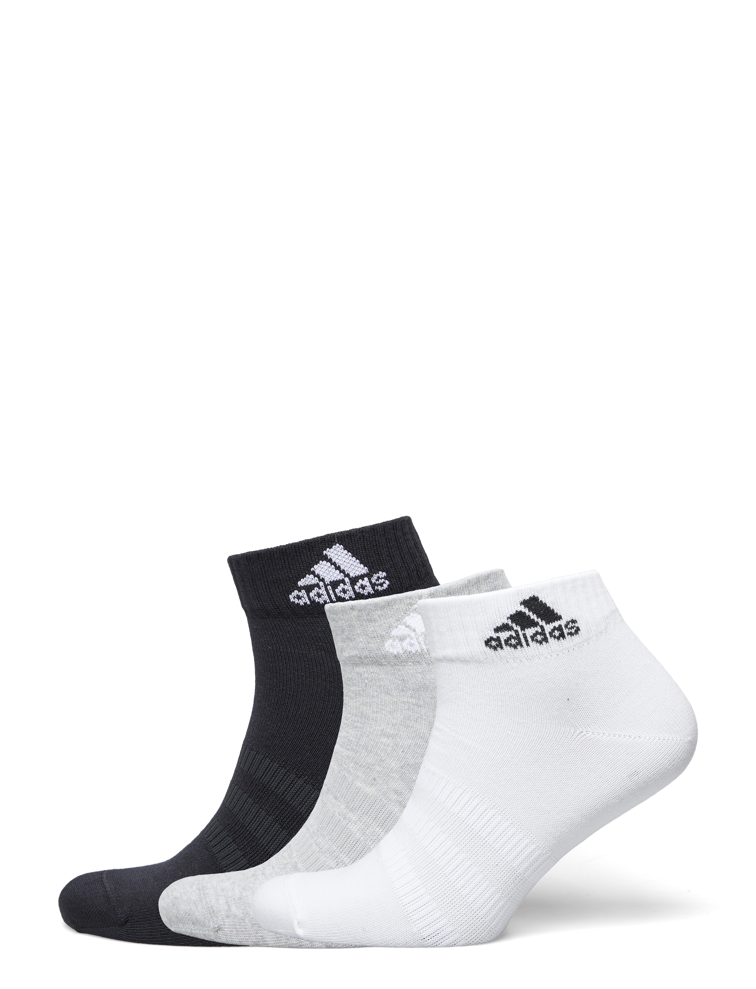 adidas Performance T SPW ANK 3P - Strømper - MGREYH/WHITE/BLACK / multi