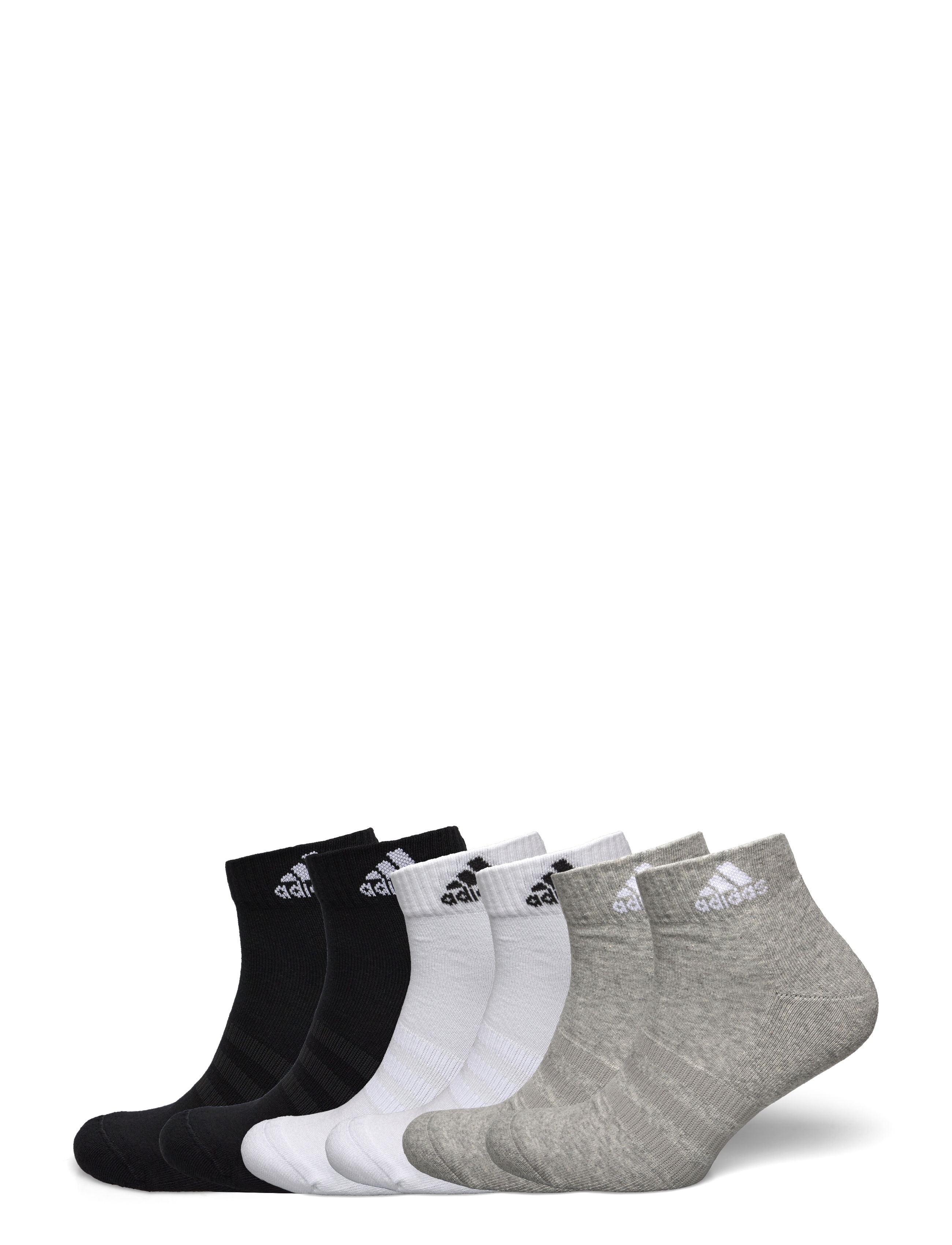 adidas Performance C SPW ANK 6P - Strømper - MGREYH/WHITE/BLACK / multi