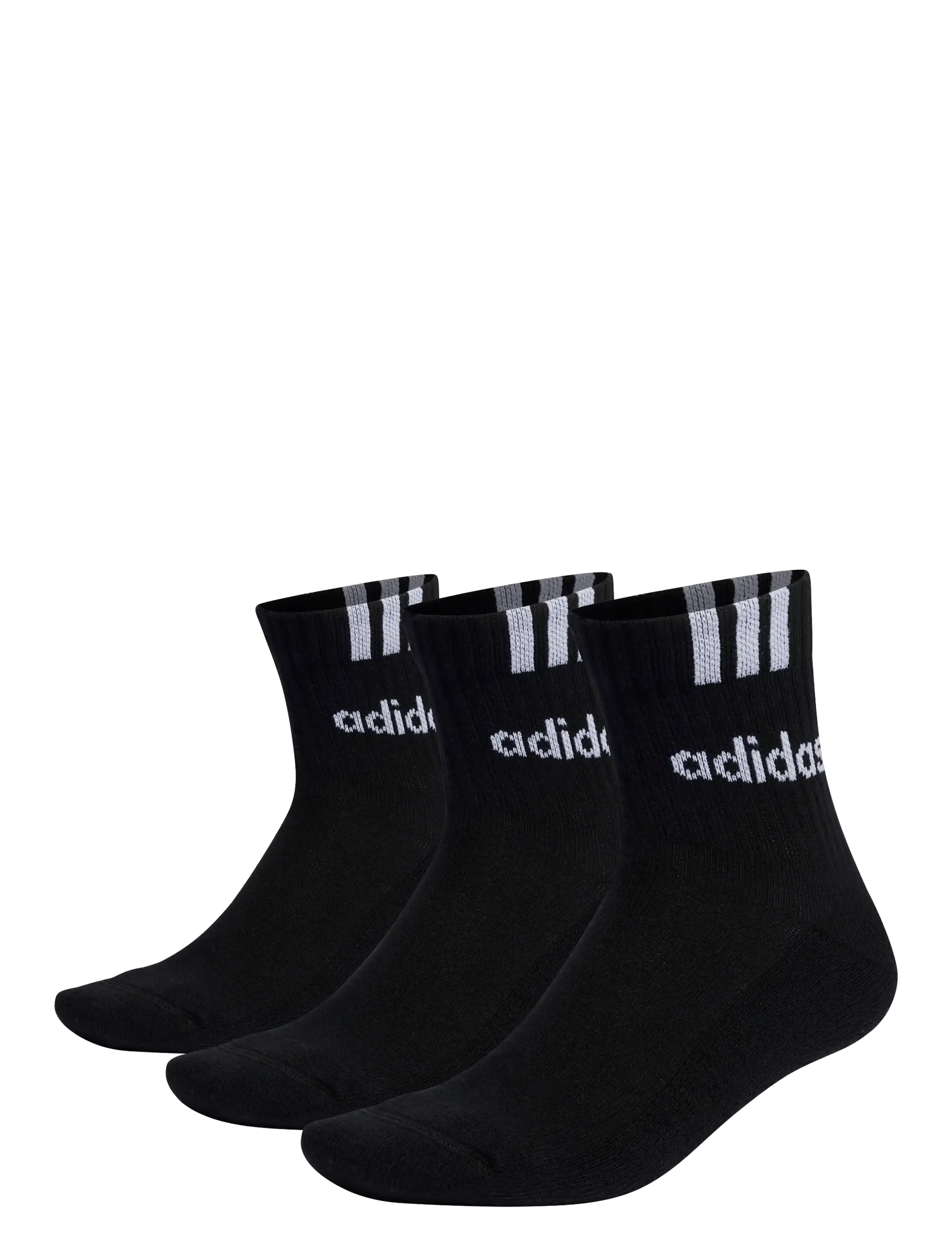 adidas Performance C 3S LIN 3P - Unterwäsche - BLACK/WHITE / black