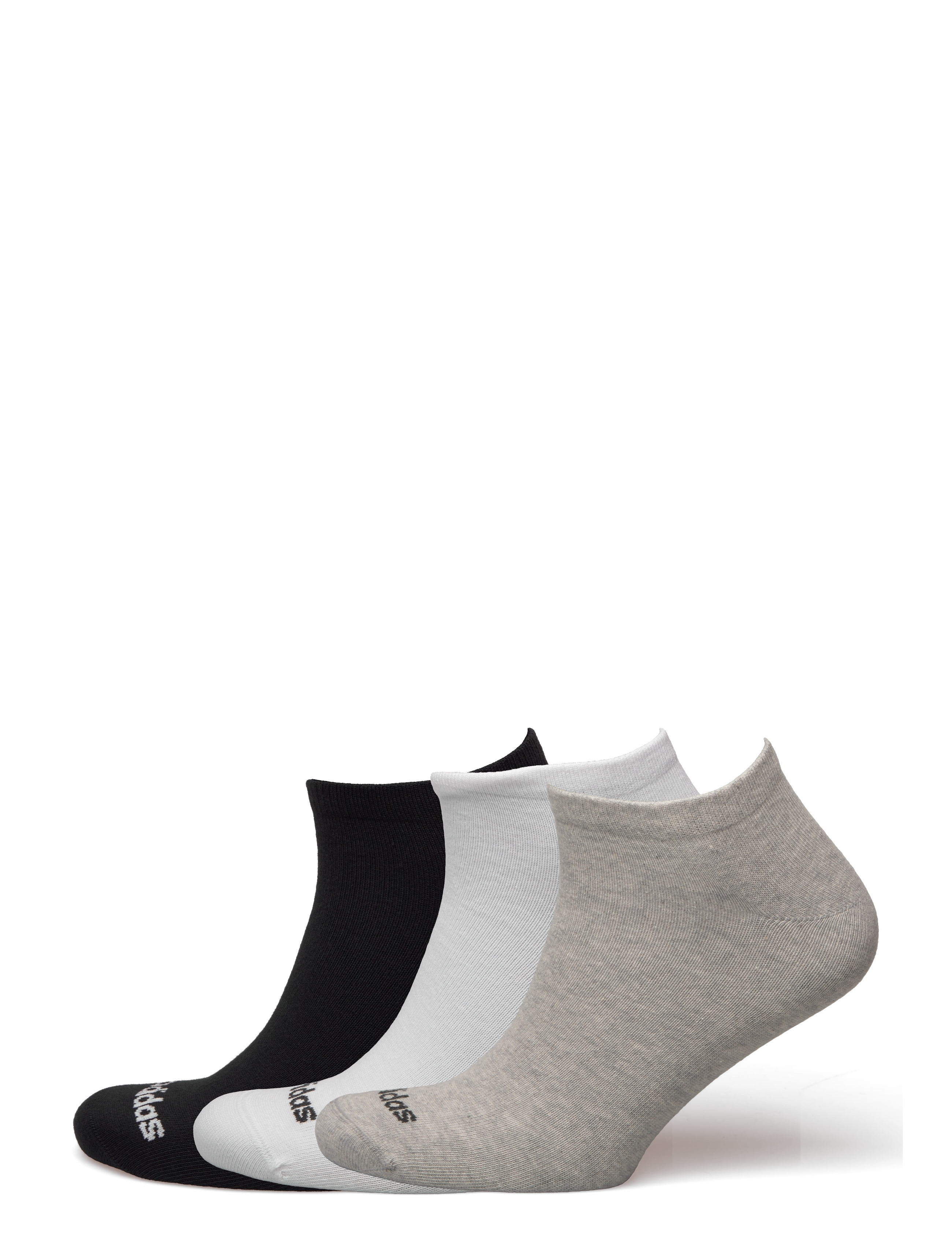 adidas Performance T Lin Low 3P, 37-39, Multi/patterned, Sokker > Footies-Ankelsokker, Dame