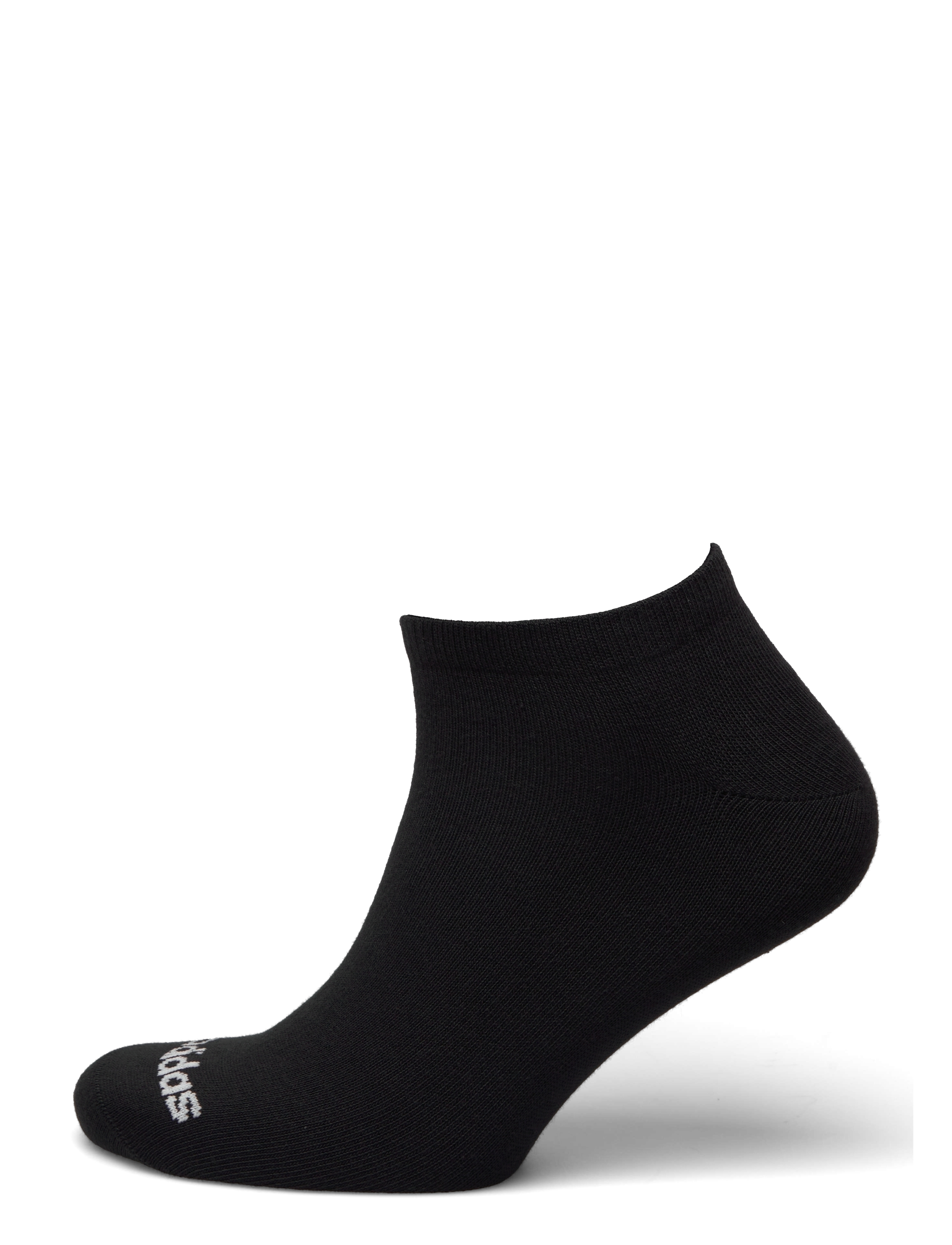 adidas Performance - T LIN LOW 3P - sport socks - mgreyh/white/black - 4