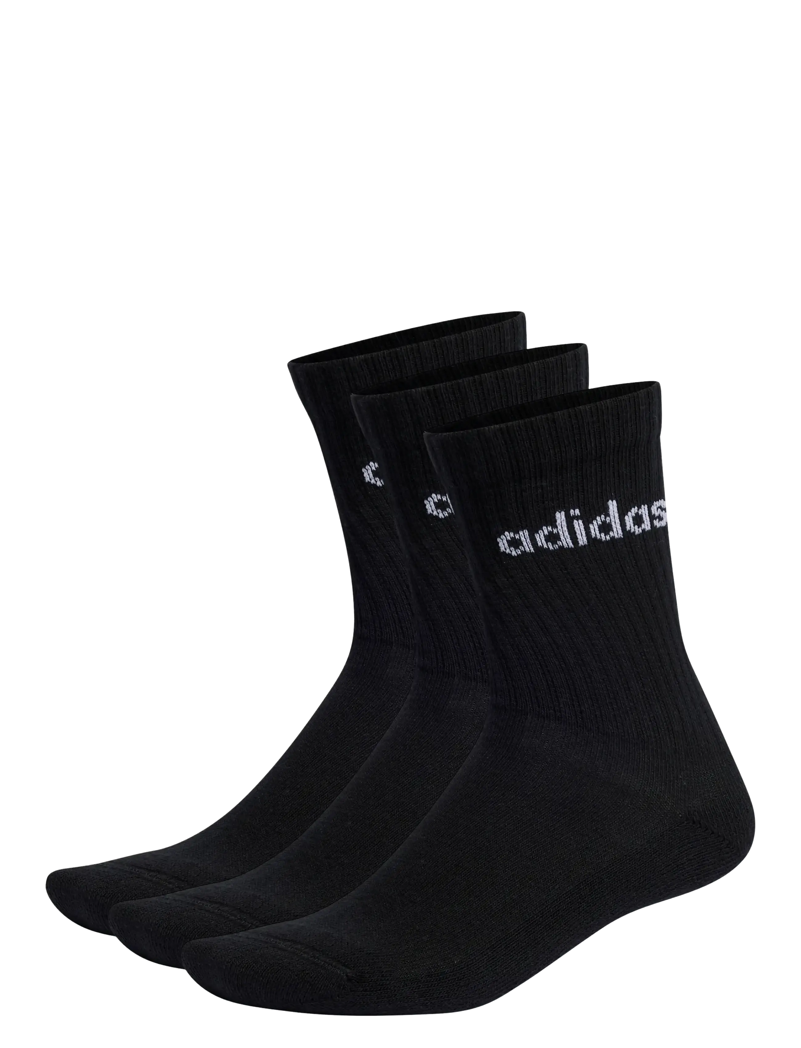 3pk Tennissokker Svart XL