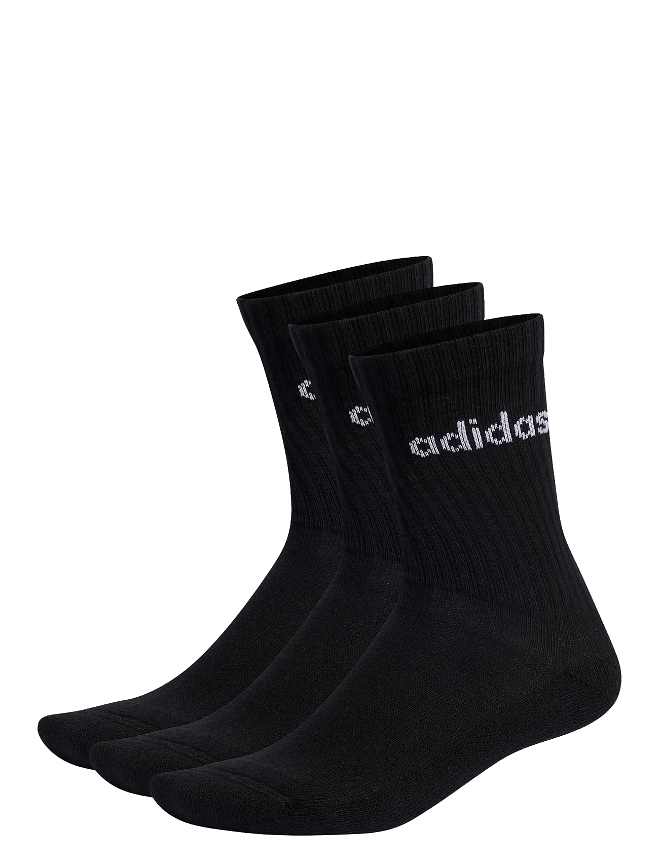 3pk Tennissokker Svart XL