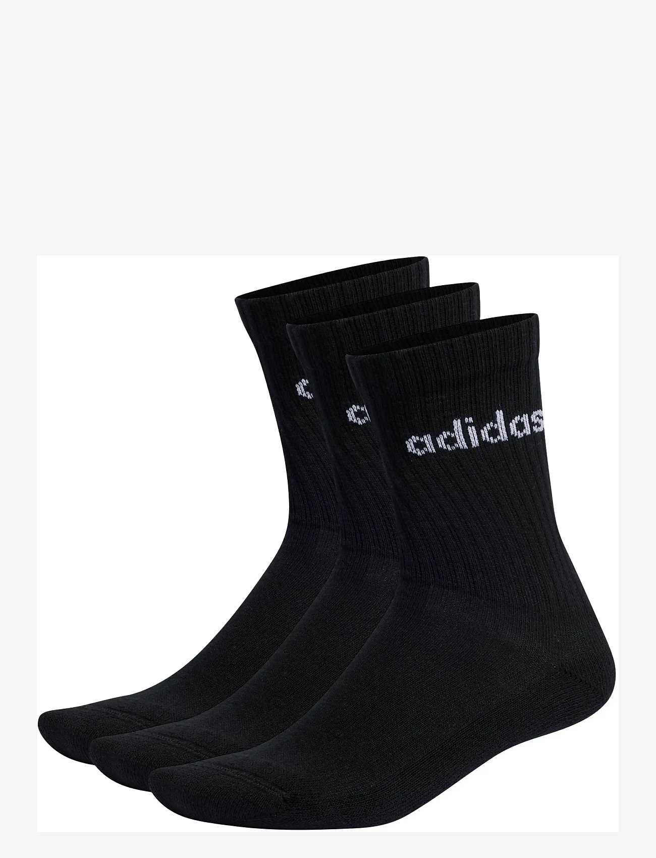 adidas Performance - C LIN CREW 3P - laveste priser - black/white - 0