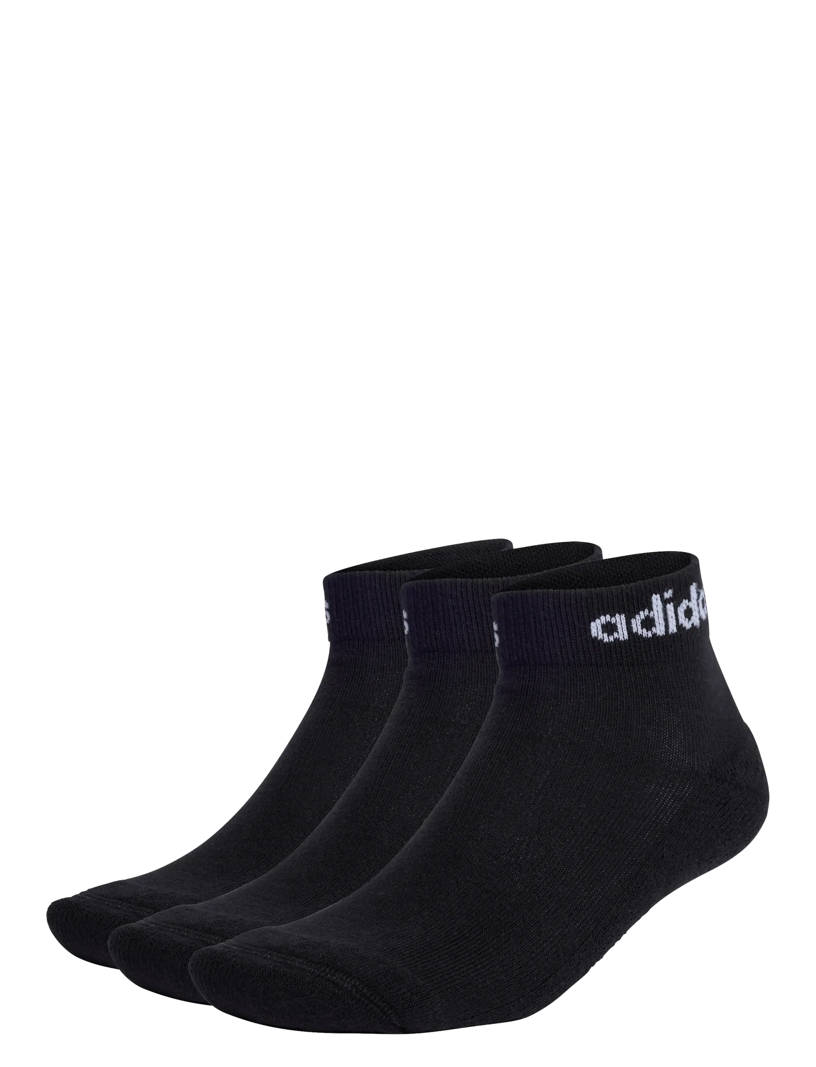 adidas Performance C Lin Ankle 3P, Mænd, Ankelstrømper, Sort, Str: 37-39