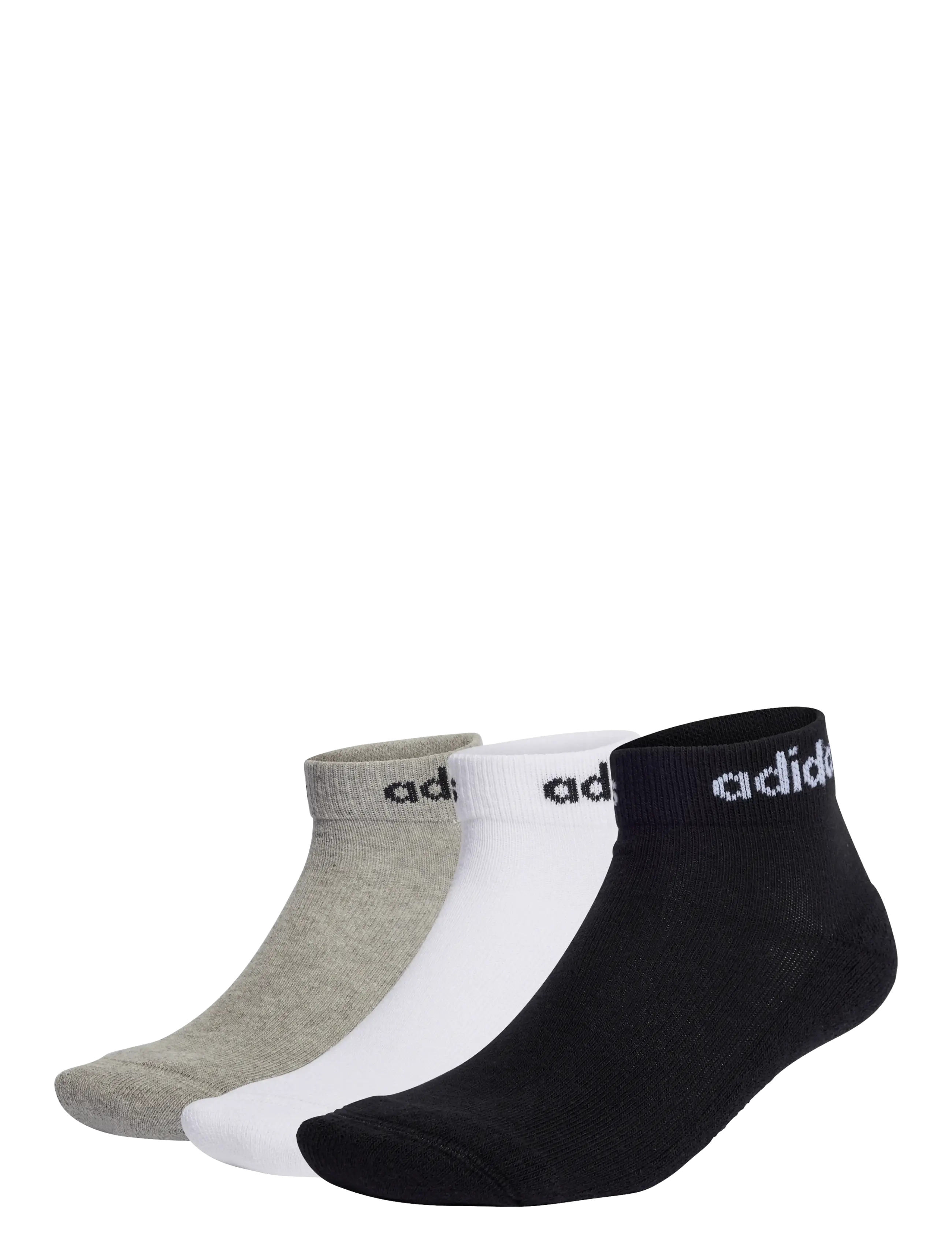 adidas Performance C Lin Ankle 3P, 34-36, Multi/patterned, Sokker > Almindelige Sokker, Dame