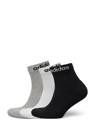 adidas Performance C LIN ANKLE 3P - Kläder - MGREYH/WHITE/BLACK / multi