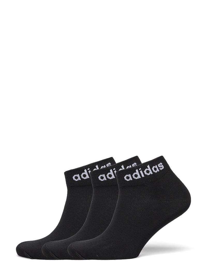 adidas Performance - T LIN ANKLE 3P - crew-socken - black/white - 0