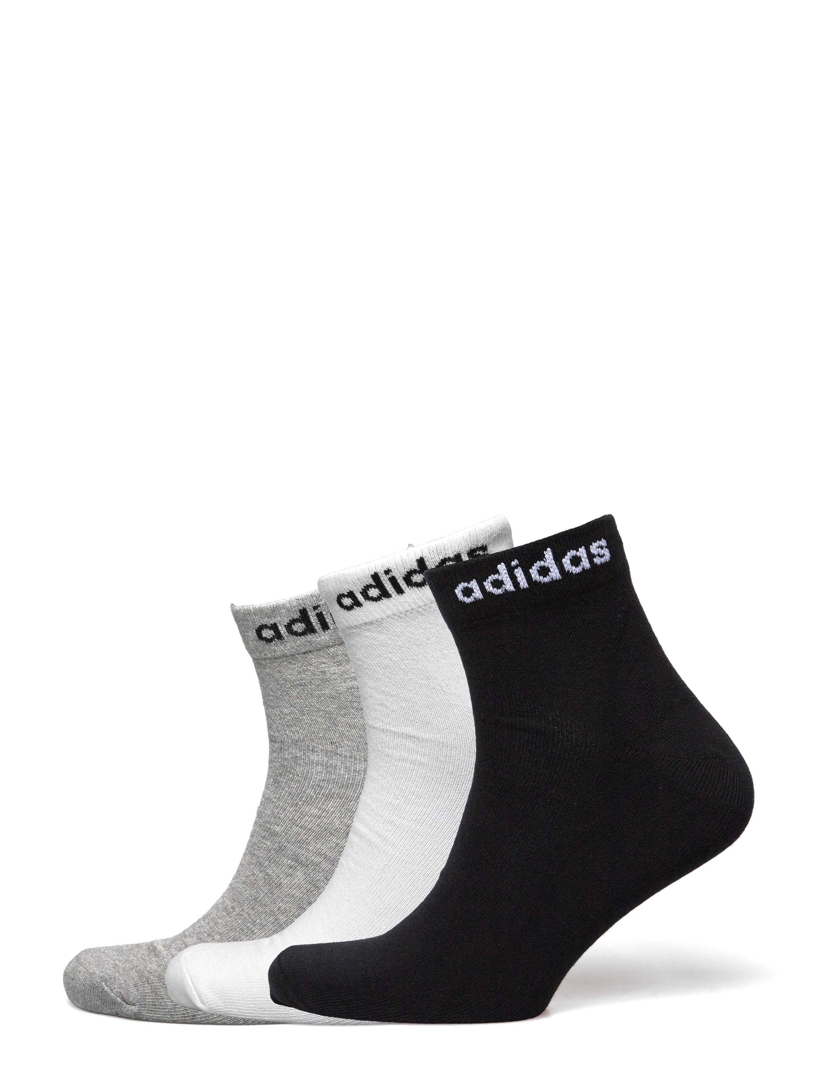 adidas Performance T LIN ANKLE 3P - adidas Performance - MGREYH/WHITE/BLACK / multi