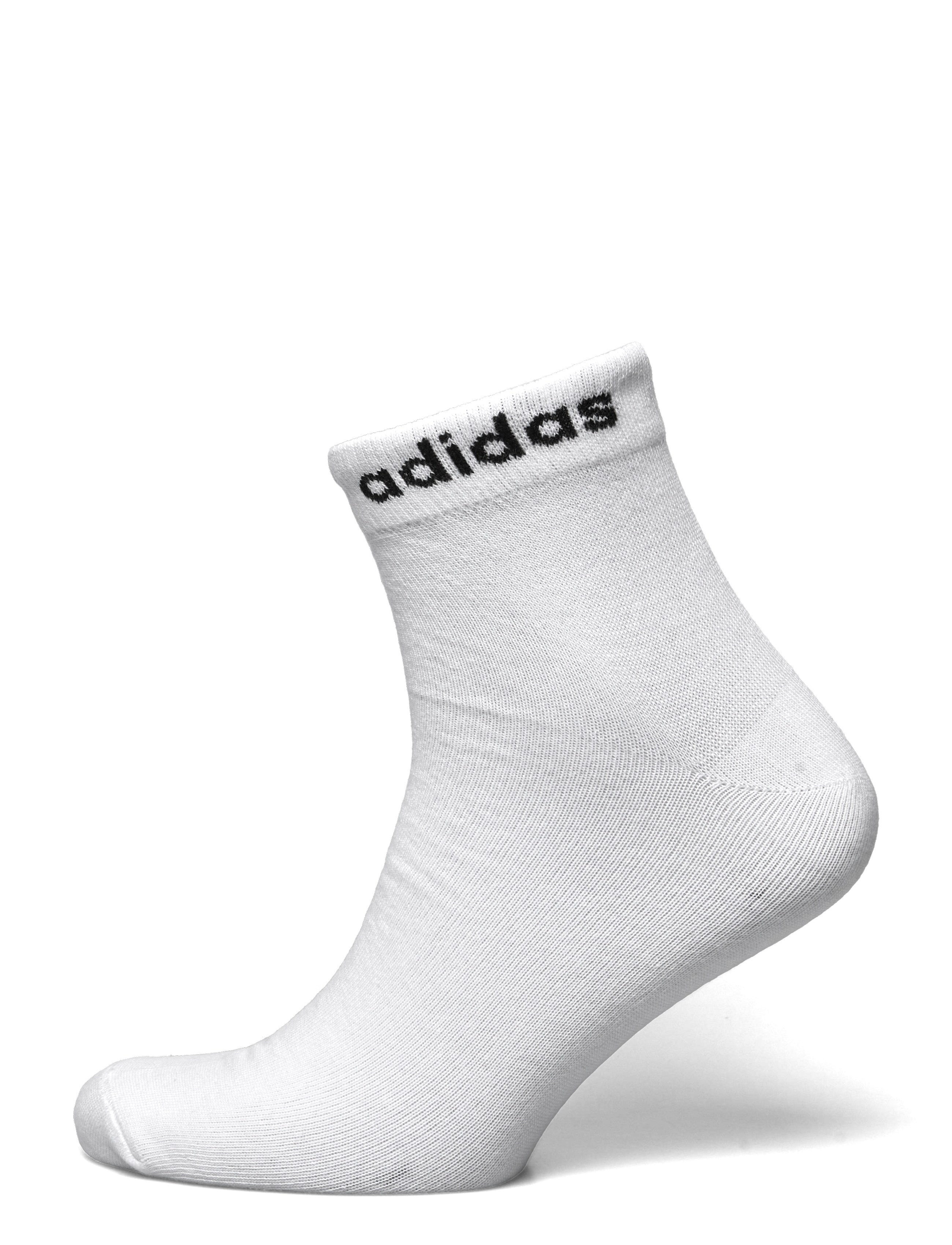 adidas Performance - T LIN ANKLE 3P - strümpfe - mgreyh/white/black - 2